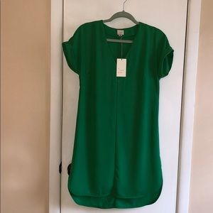 Green Shirt dress